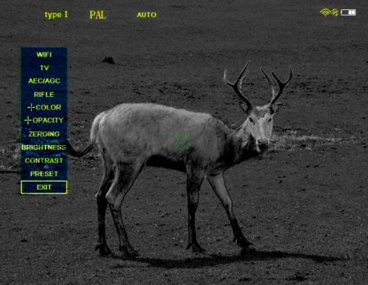 Radifeel Digital low light Rifle Scope D05-12